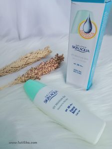 review sunscreen skin aqua
