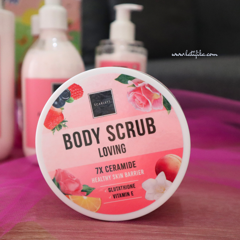 body scrub review scarlett whitening loving series